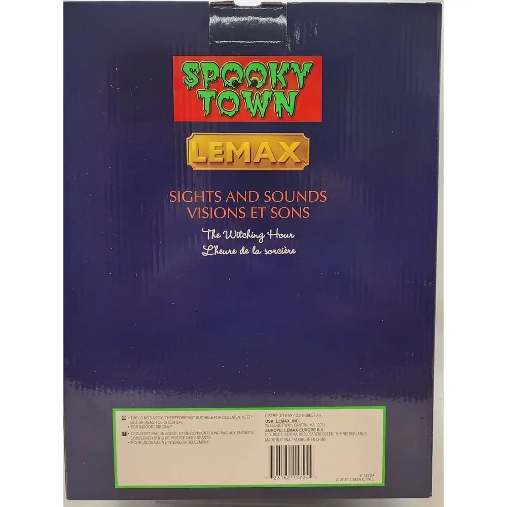 Lemax Spooky Town The Witching Hour (Sights and Sounds) 15724 (2021)